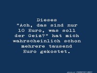 Der teure Spa� mit kleinen Betr�gen