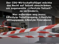 Wo endet Teilzeit? Die Lifestyle-Debatte.
