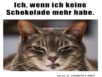 Wenn die Schoki aus ist