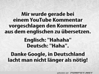 Deutsch lachen: Präzise und effizient!