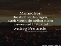 Menschen die dich verdeidigen