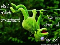 Werd endlich erwachsen