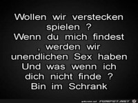 wollen wir verstecken spielen?.....