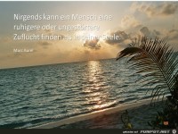 nirgends kann ein Mensch