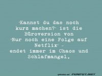 Broversion von Netflix-Binge-Watching