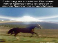 Erfrischungsritt zu den Getr�nken