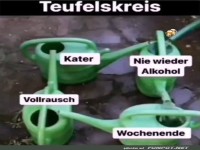 Kreis des Kater-Chaos