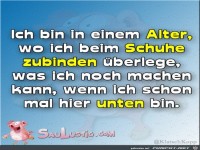 Ich bin in einem Alter