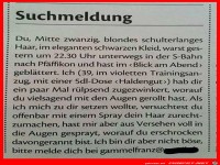 Suchmeldung