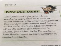 Witz des Tages - Oma und Opa