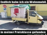 Endlich ein Wohnmobil in meiner Preisklasse