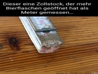 Dieser eine Zollstock
