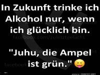 Alkohol und glckliche Momente