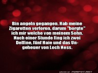 Lustige Angelgeschichte mit unerwartetem Fang