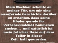 Kaninchen-Krimi mit kaltem Ende