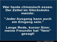 Gl�ckskeks mit philosophischem Tiefgang