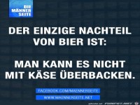 Nachteil von Bier