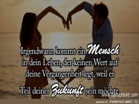 irgendwann kommt ein Mensch in dein Leben 