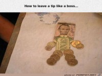 H�bsches Trinkgeld