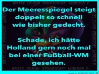 Der Meerespiegel steigt