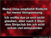 Rotlicht f�r Verspannungen........