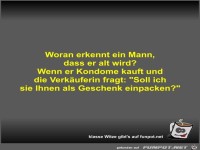 Woran erkennt ein Mann
