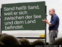 Warum es Sand heißt