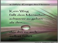 Kein Weg ist dem Menschen schw er