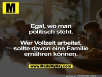 Vollzeitarbeit und Familienunterhalt