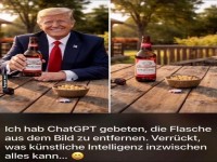 AI-Produktionsfehler: Flaschen-Magie!