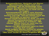 Schneewittchen, Herkules und Baron Münchhausen treffen sich