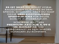 Wenn der Spiegel plötzlich Premium wird!