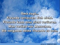freunde verlassen dich nicht
