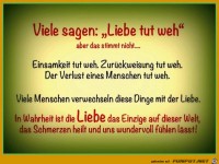 Liebe tut weh