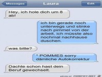 Peinliche Autokorrektur