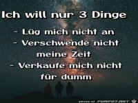 Drei Dinge