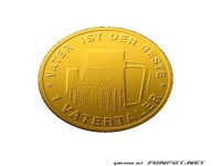 Goldene Medaille f�r den besten Vater