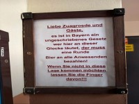 Die Glocke des Bieres