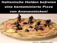 Die gro�e Ananas-Rettungsaktion der Pizzaw�chter