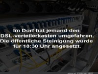 Dorfinternet im Ausnahmezustand!