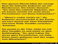 aufdringlicher Gast........