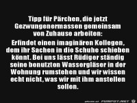 einen imagin�ren Kollegen erfinden