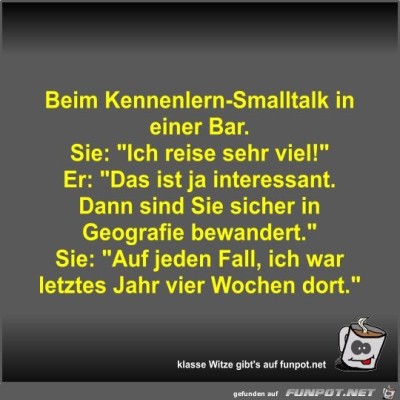 Beim-Kennenlern-Smalltalk-in-einer-Bar.jpg von Fossy
