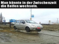 Reifenwechsel wre mglich