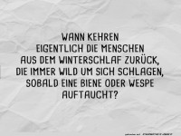 Wann kehren die Menschen zur�ck?