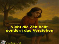 Nicht die Zeit heilt, sondern das Verstehen