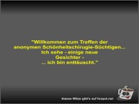 Willkommen zum Treffen der anonymen...