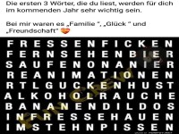 wichtige woerter