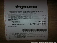 Vorahnung oder Glueck