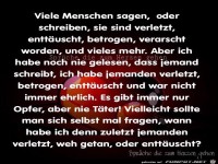 Verletzt - Enttaeuscht